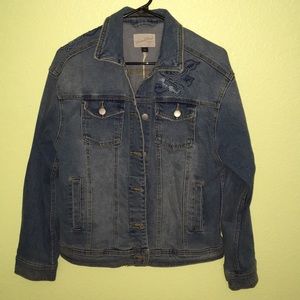 Over sized jean jacket